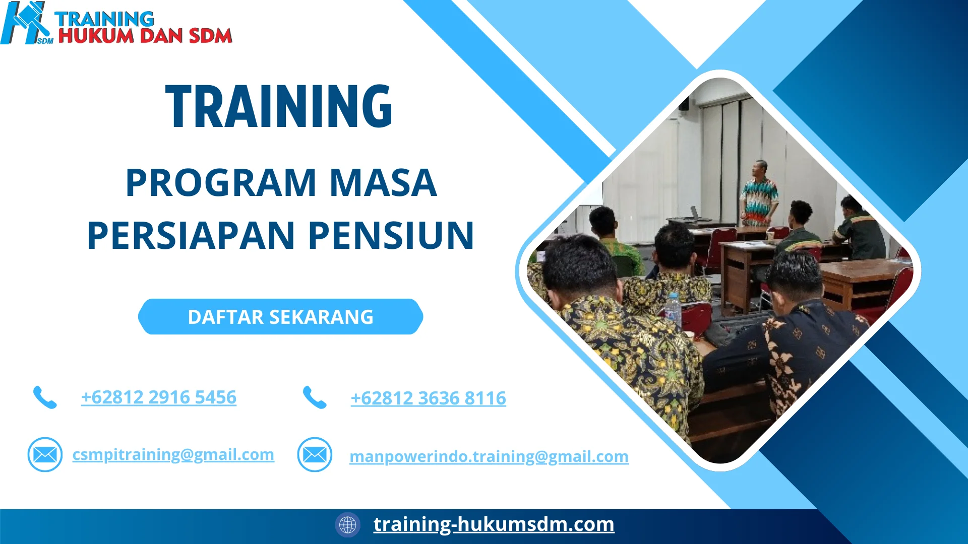 training perencanaan keuangan pensiun Jakarta