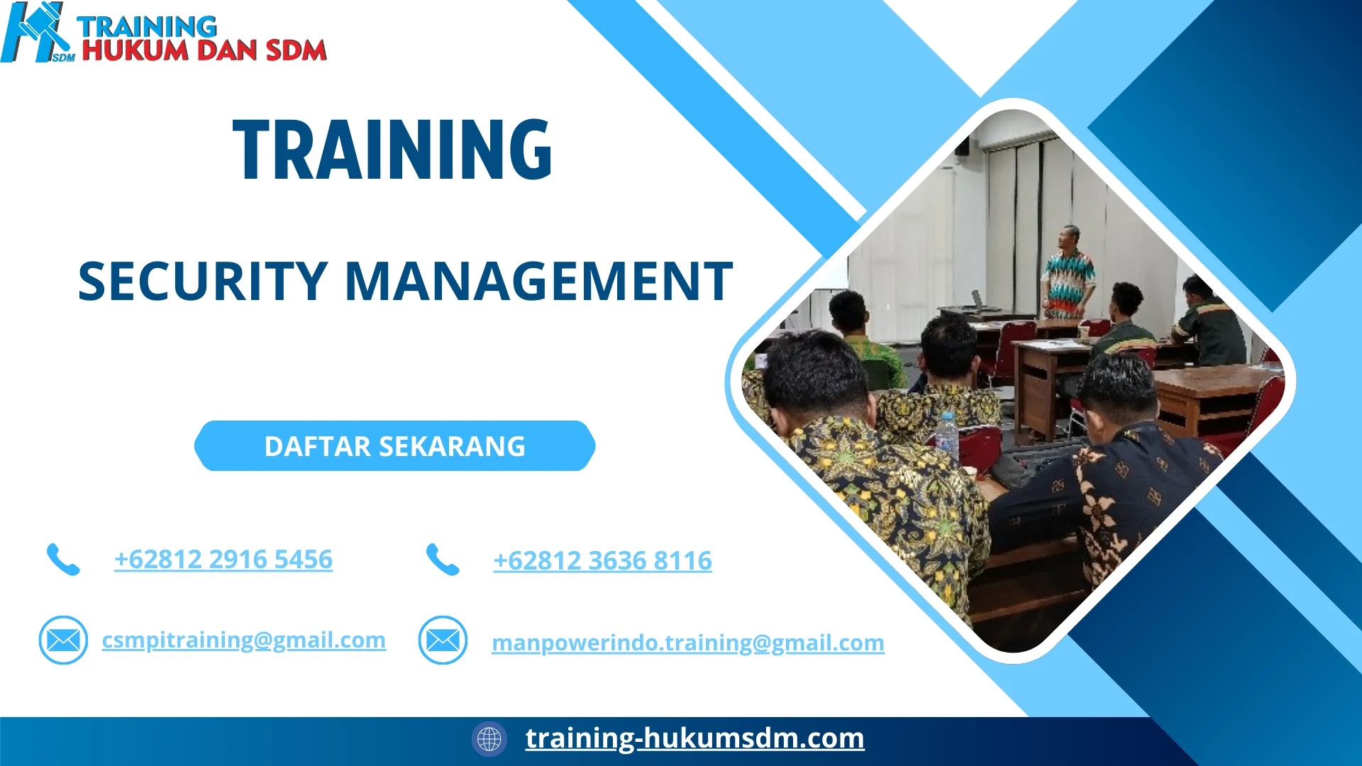 training pengawasan risiko Jakarta