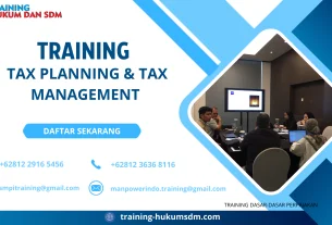 TRAINING TAX PLANNING TAX MANAGEMENT