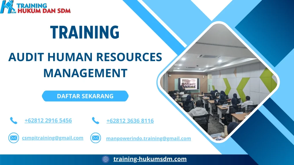 training manajemen SDM efektif Jakarta