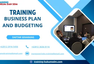 TRAINING BUSINESS PLAN AND BUDGETING