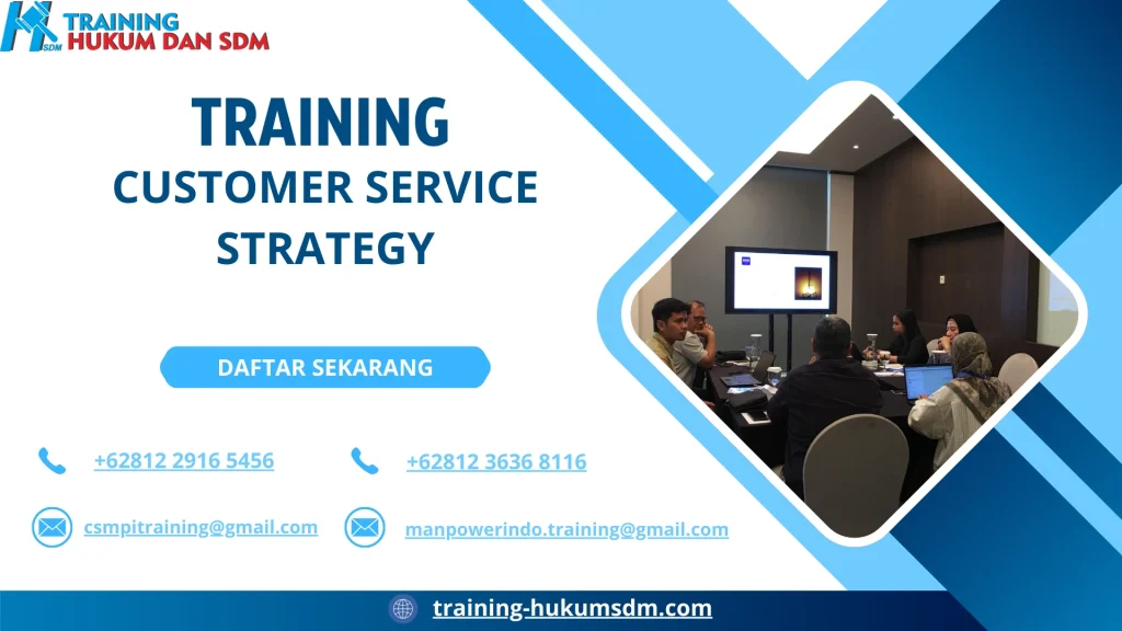 TRAINING CUSTOMER SERVICE STRATEGY