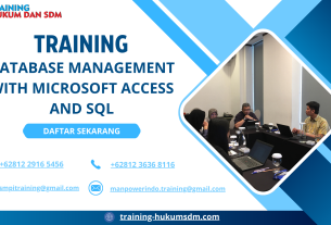 training pengolahan data Jakarta