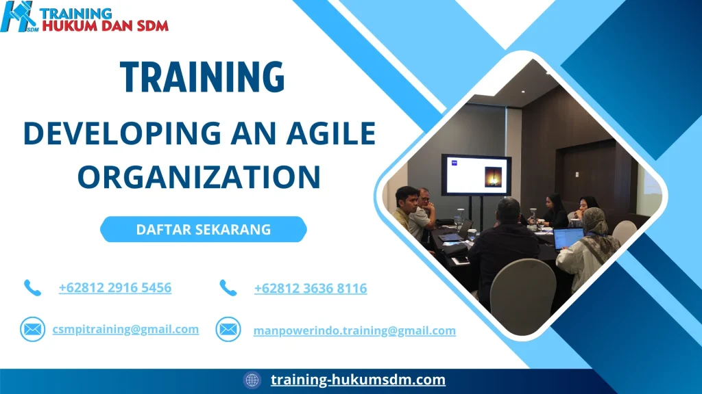 training organisasi agile Jakarta