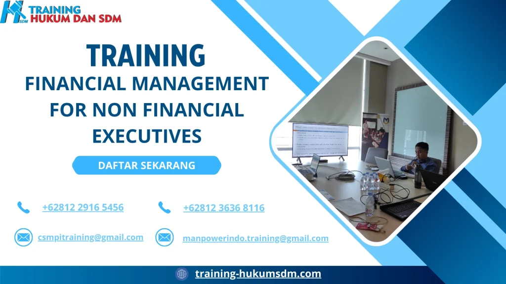 TRAINING FINANCIAL MANAGEMENT FOR NON FINANCIAL EXECUTIVES