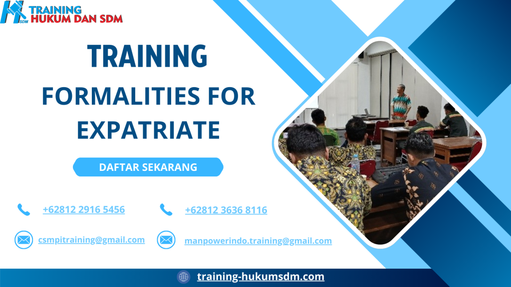 training izin tinggal kerja Jakarta