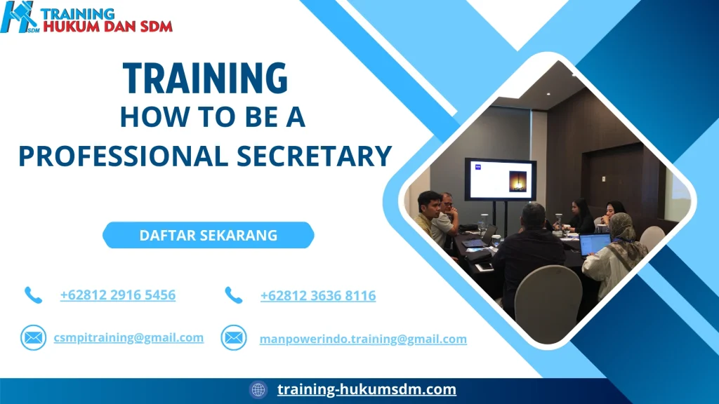 TRAINING HOW TO BE A PROFESSIONAL SECRETARY