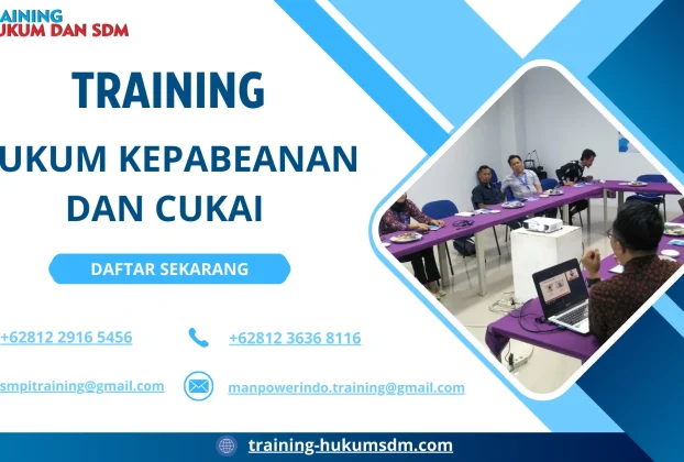 training hukum kepabeanan Jakarta