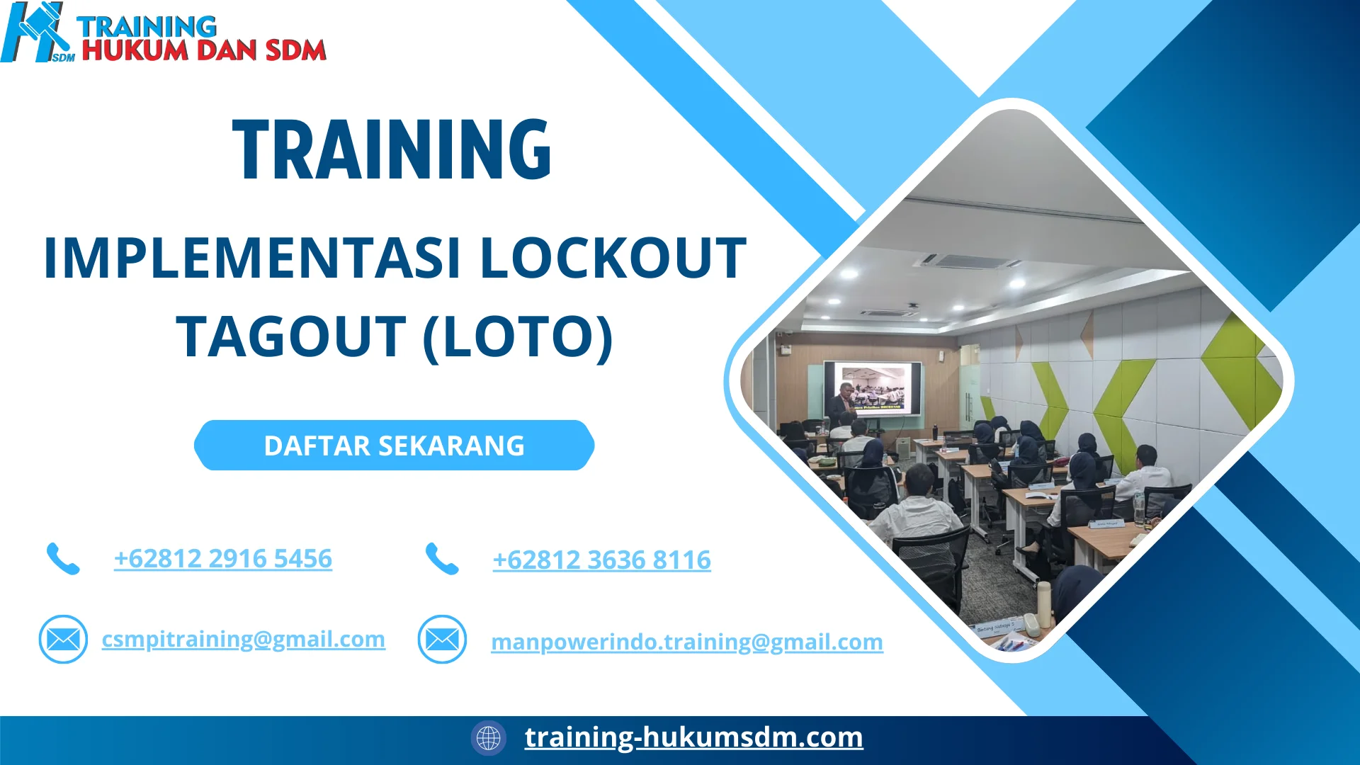 training penguncian energi Jakarta