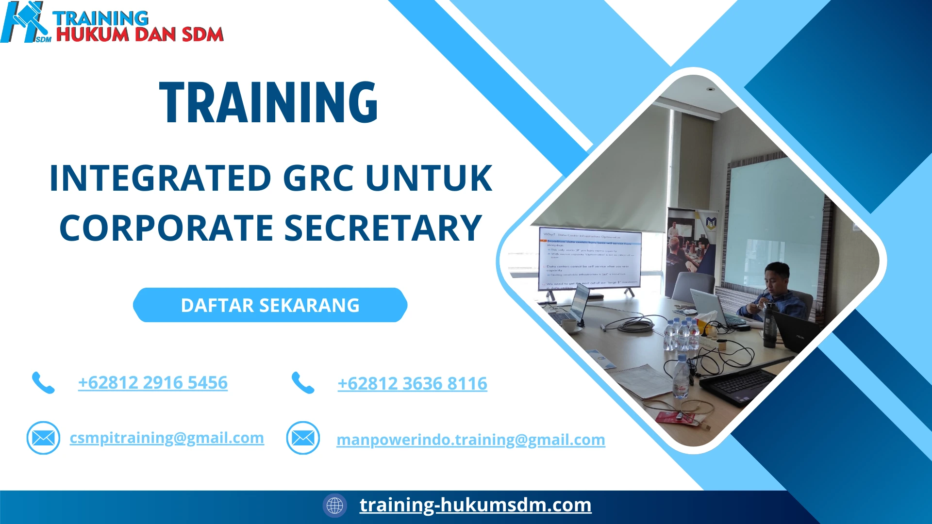 TRAINING INTEGRATED GRC UNTUK CORPORATE SECRETARY