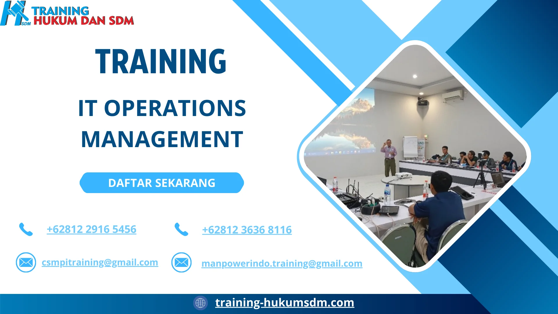 training pengelolaan infrastruktur TI