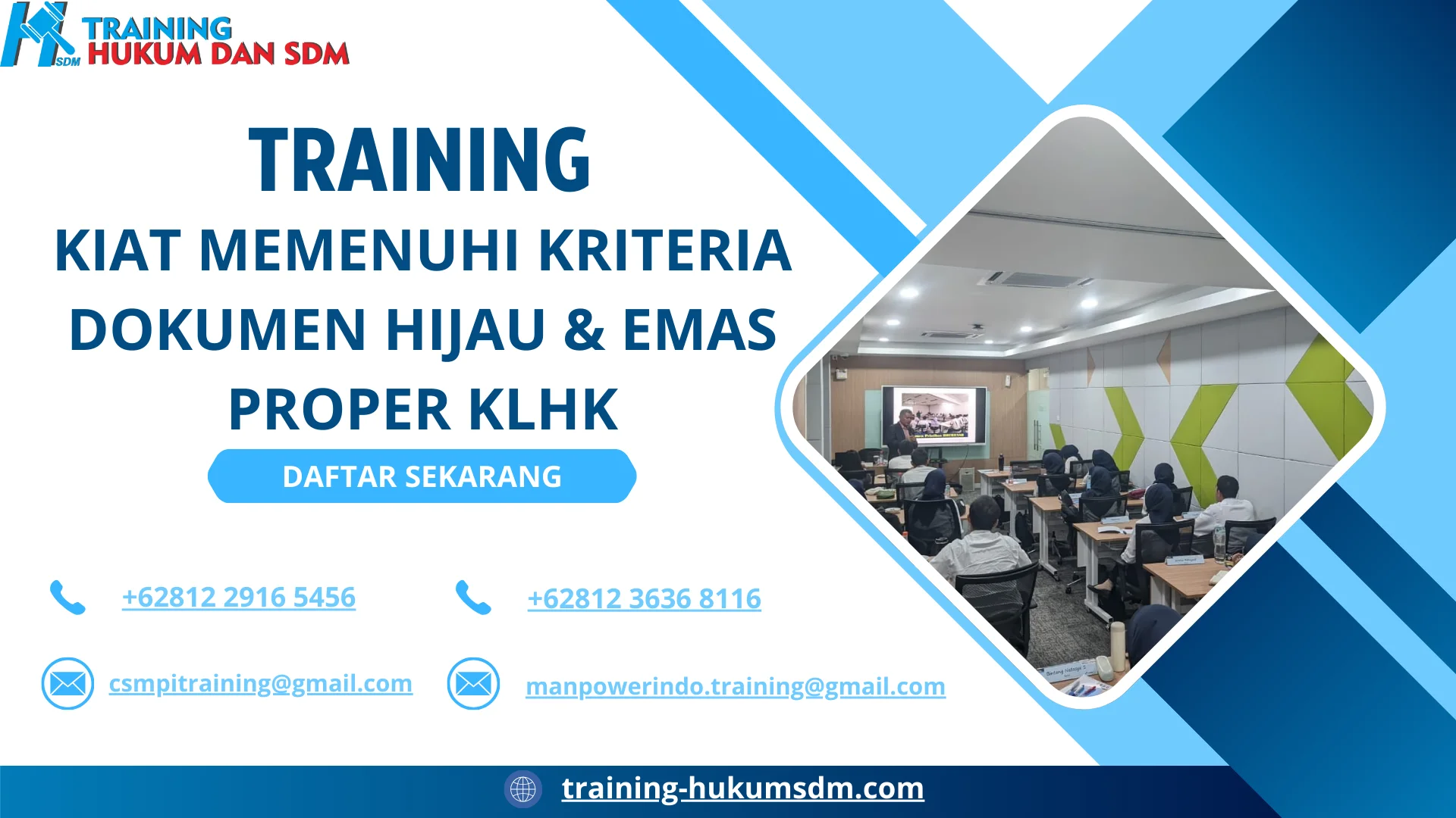 training kriteria emas Jakarta