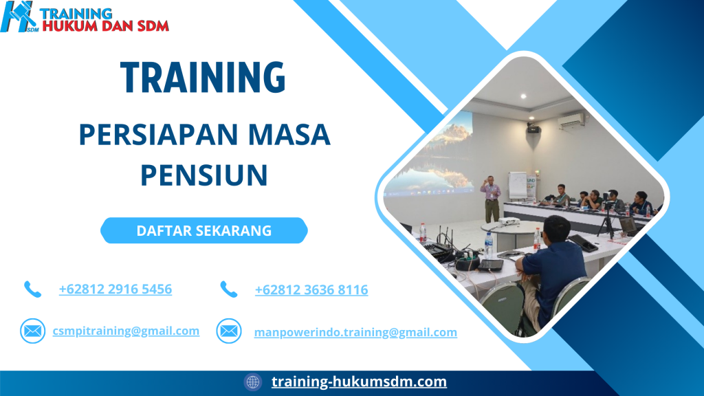 training keuangan pensiun Jakarta