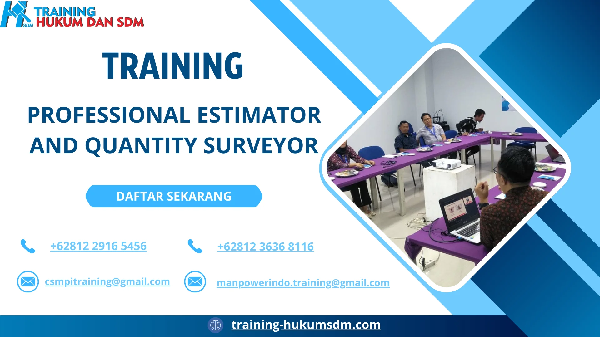 training teknik surveyor kuantitas