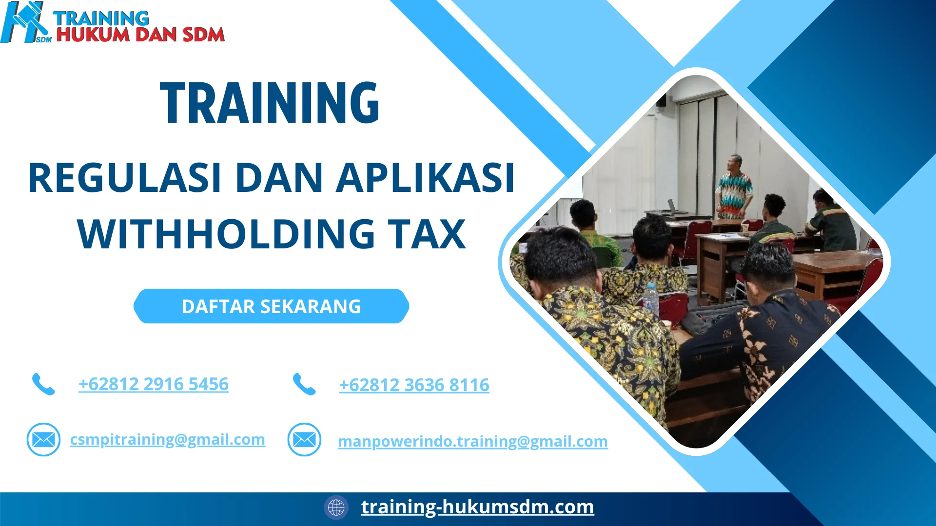 training aplikasi pajak Jakarta