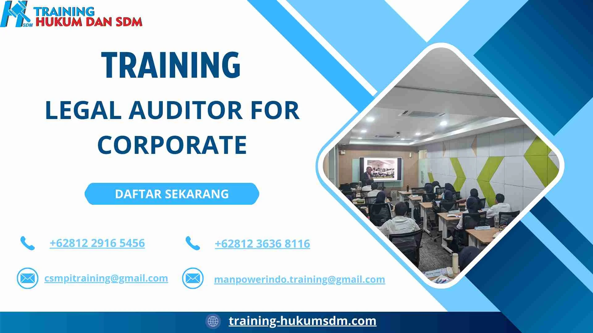 training risiko hukum korporasi Jakarta