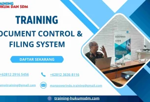 training manajemen dokumen perusahaan Jakarta