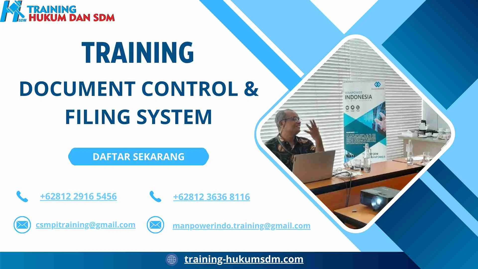 training manajemen dokumen perusahaan Jakarta