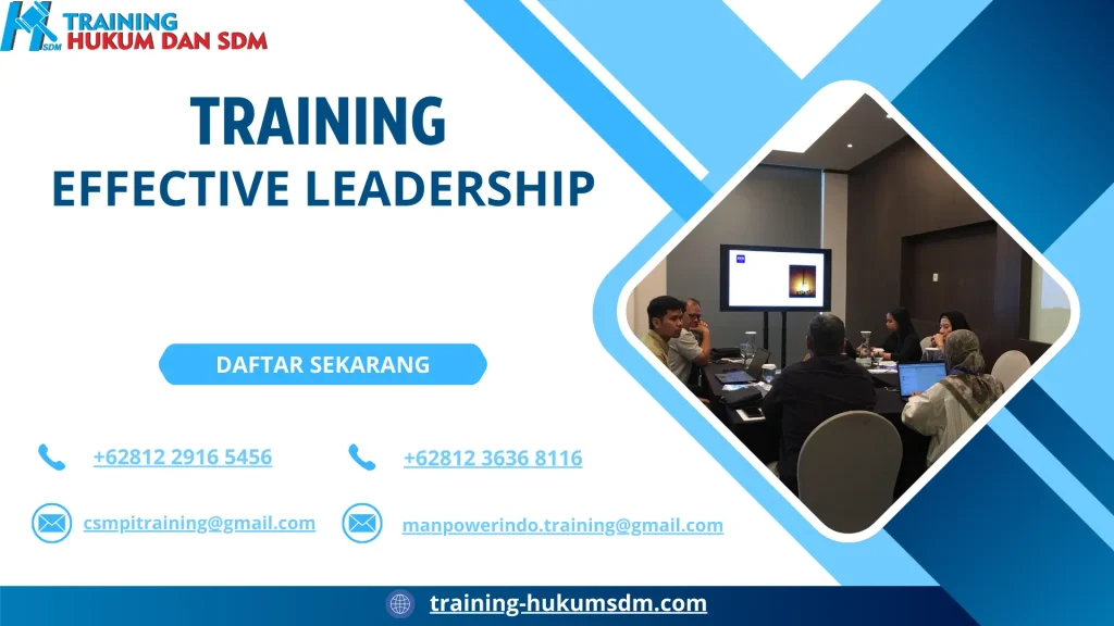 TRAINING EFFECTIVE LEADERSHIP