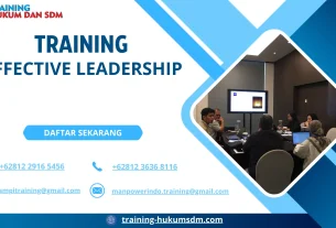 TRAINING EFFECTIVE LEADERSHIP