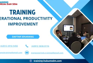 TRAINING OPERATIONAL PRODUCTIVITY IMPROVEMENT