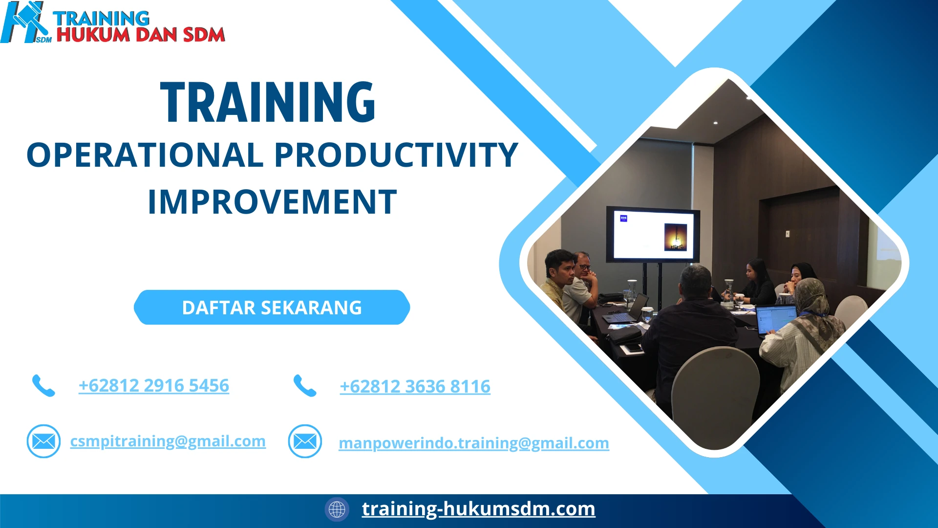 TRAINING OPERATIONAL PRODUCTIVITY IMPROVEMENT