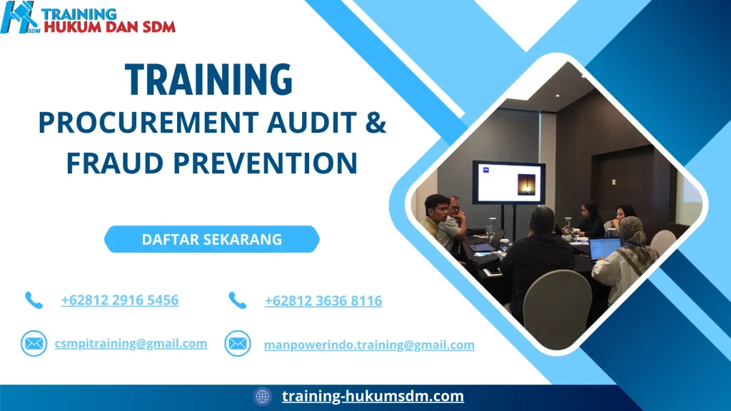 TRAINING PROCUREMENT AUDIT & FRAUD PREVENTION