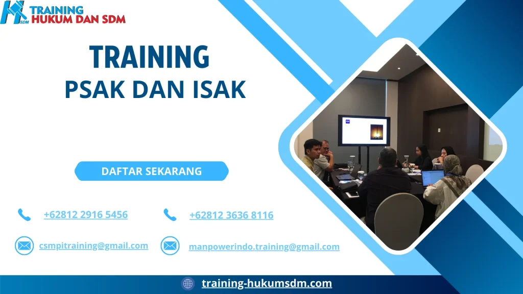 TRAINING PSAK DAN ISAK