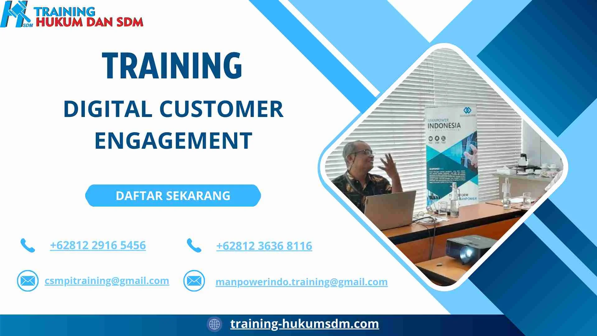 training pengalaman pelanggan online Jakarta