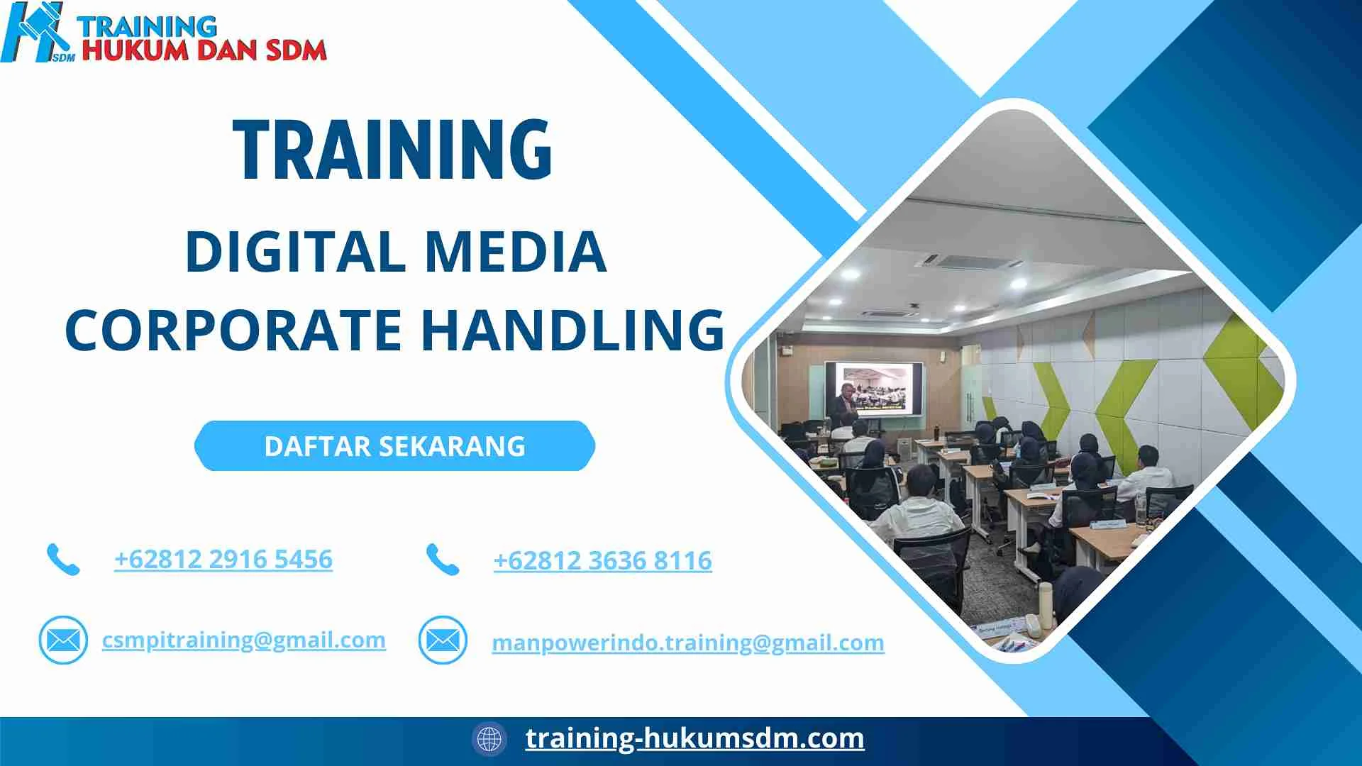 training reputasi digital perusahaan Jakarta