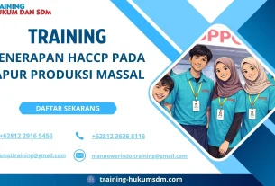 training keamanan pangan produksi besar JAKARTA