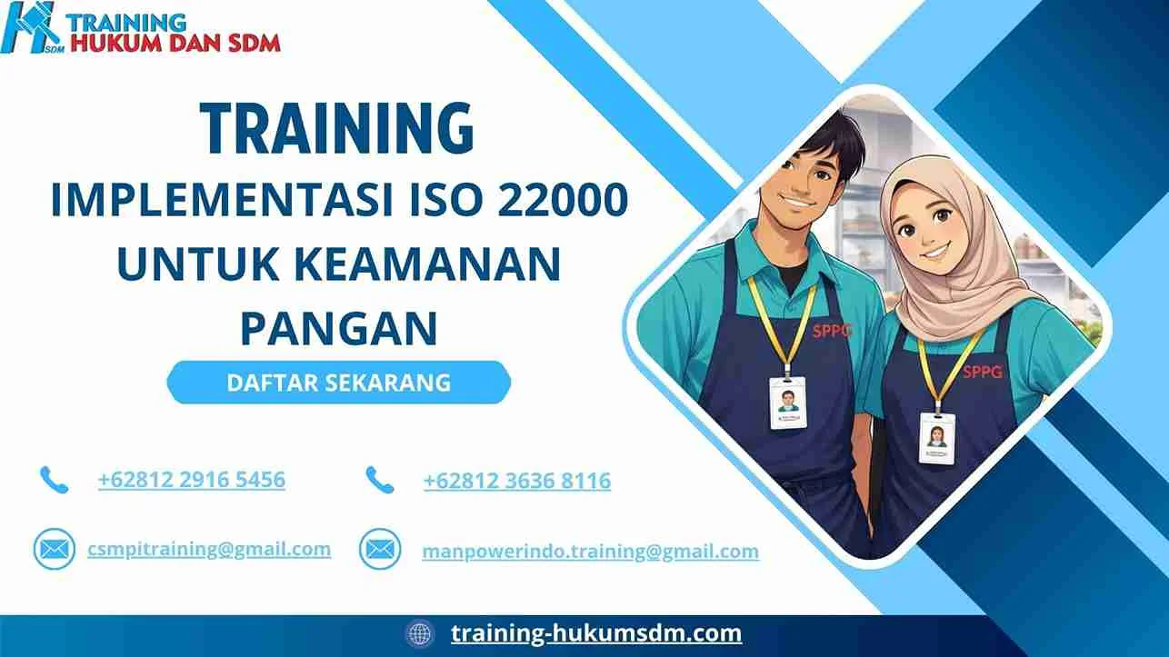 training sistem manajemen pangan Jakarta