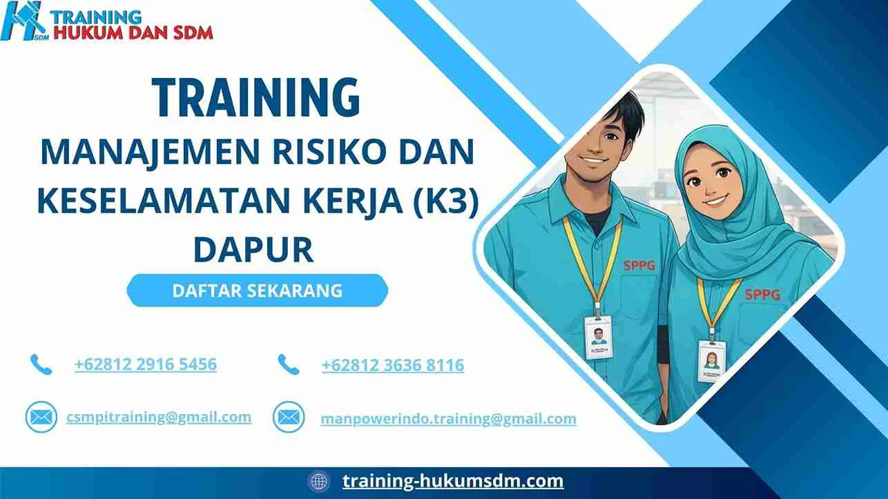 training manajemen risiko dapur Jakarta
