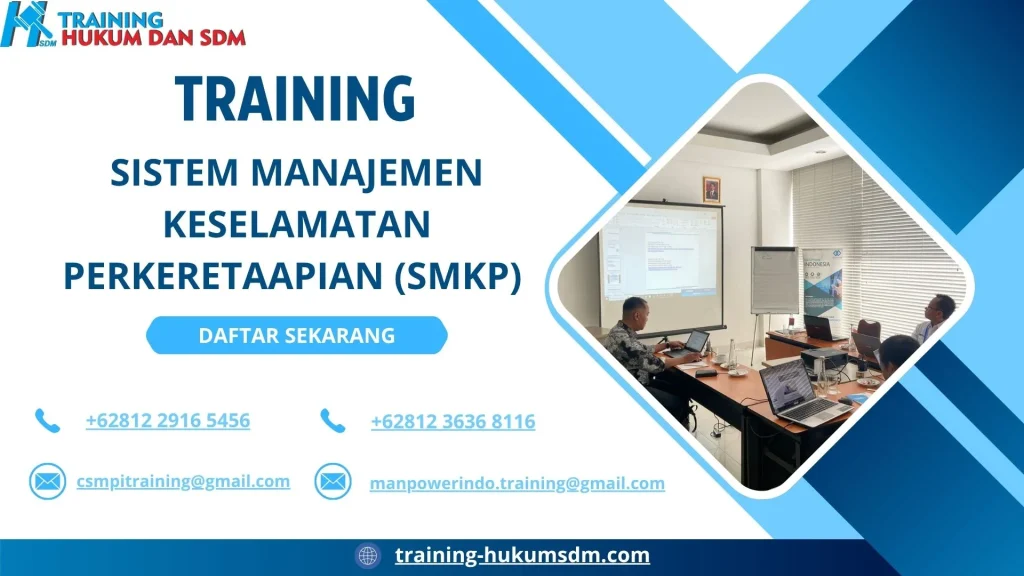 training sistem keselamatan kereta api Jakarta