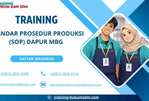 training prosedur produksi makanan JAKARTA