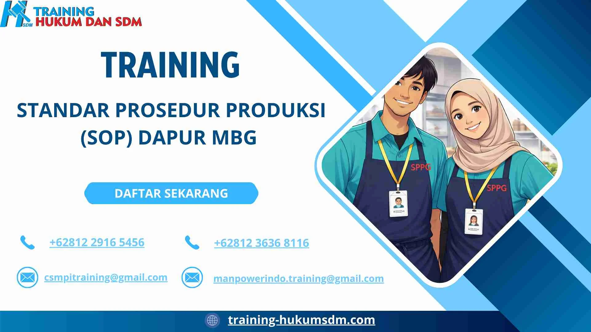 training prosedur produksi makanan JAKARTA
