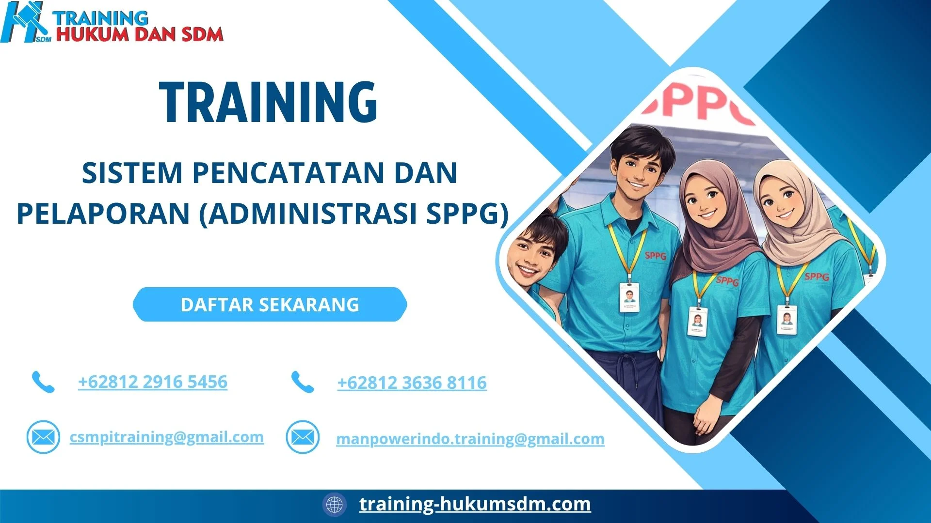 training pelaporan program gizi jakarta