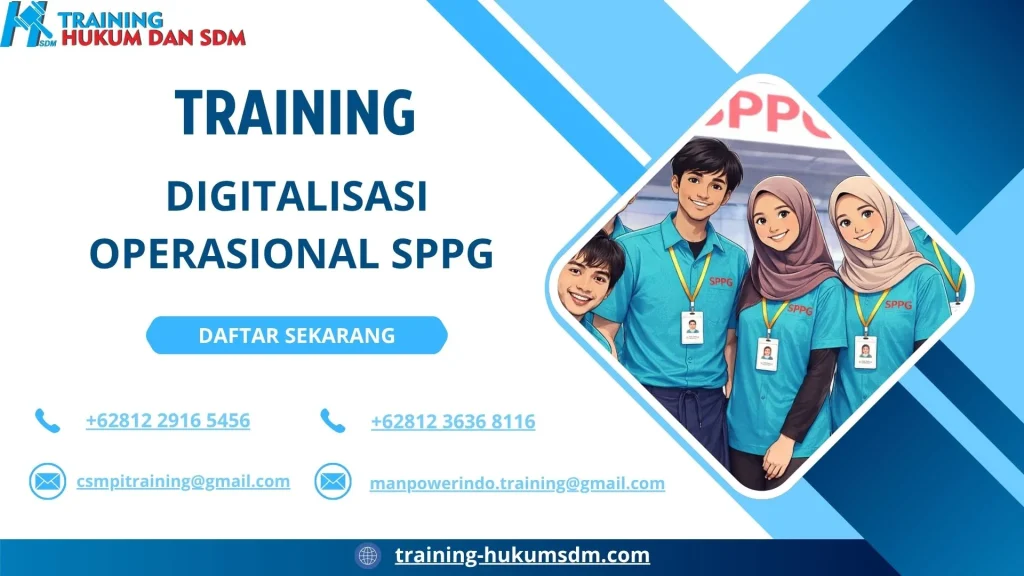 training sistem informasi dapur MBG jakarta