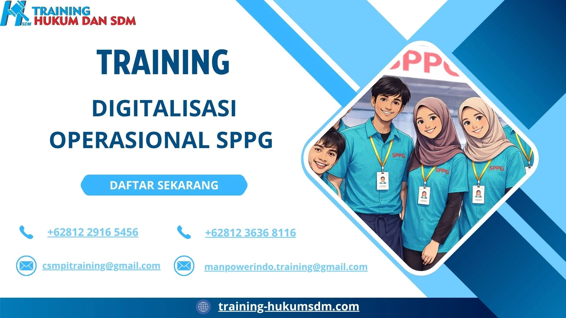 training sistem informasi dapur MBG jakarta