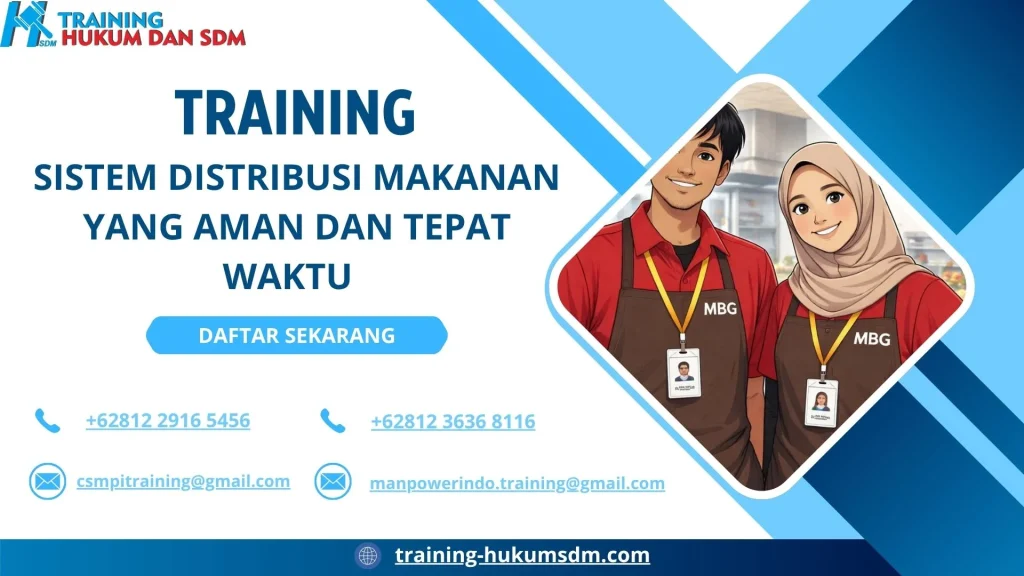 training logistik makanan tepat waktu jakarta