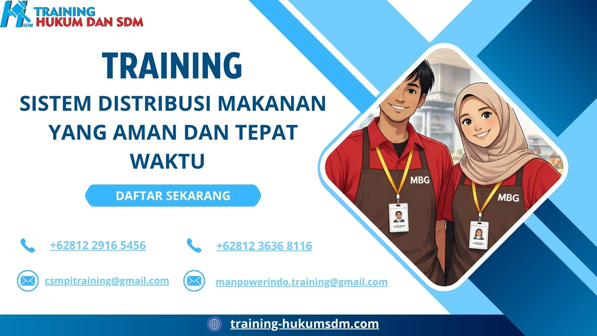 training logistik makanan tepat waktu jakarta