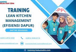 training lean management kitchen Jakarta