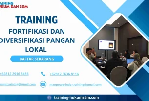 training diversifikasi pangan Indonesia