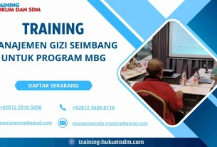 training menu bergizi anak sekolah