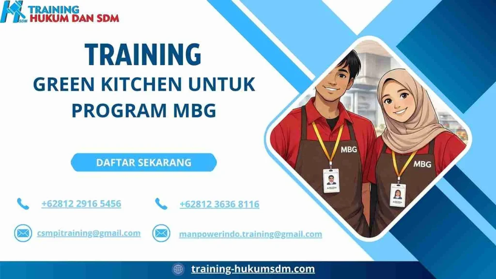 training dapur ramah lingkungan Jakarta