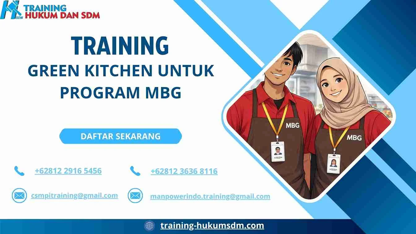 training dapur ramah lingkungan Jakarta