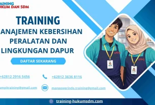 training sanitasi peralatan dapur JAKARTA
