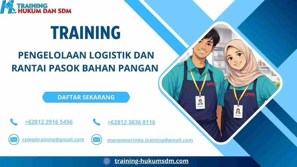 training rantai pasok makanan jakarta