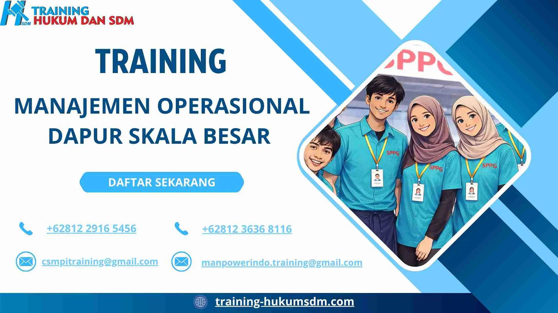 training operasional catering massal JAKARTA