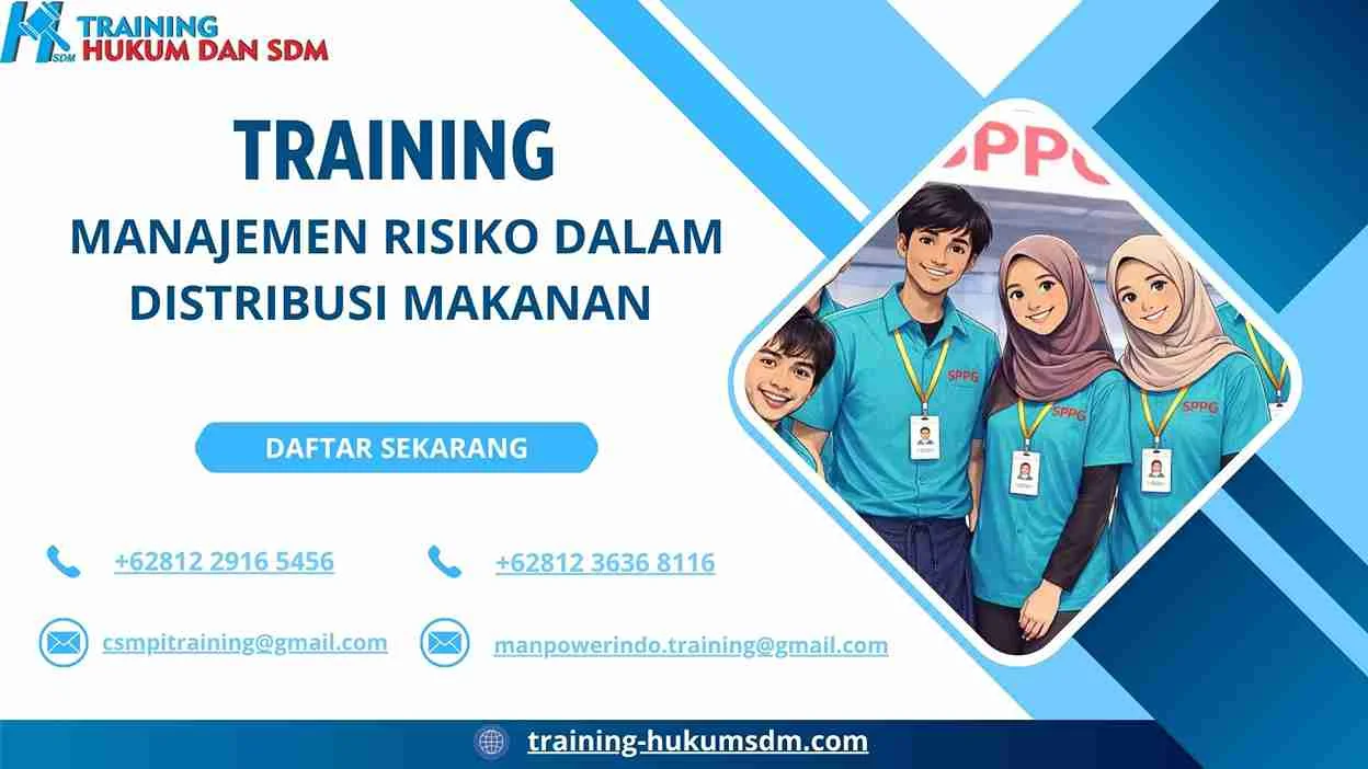 training distribusi makanan aman Jakarta